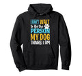 Therapy Dog Owners Hoodie - Streetwear Style Men Women - T-Shirt, Sweatshirt, Hoodie
