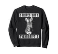 Zebra Overthinkers And Deep Minds Sweatshirt - Minimalist Print Unisex - T-Shirt, Sweatshirt, Hoodie