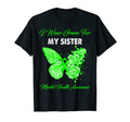 Butterfly I Wear Green My Sister T-Shirt - Minimalist Print Men Women - T-Shirt, Sweatshirt, Hoodie