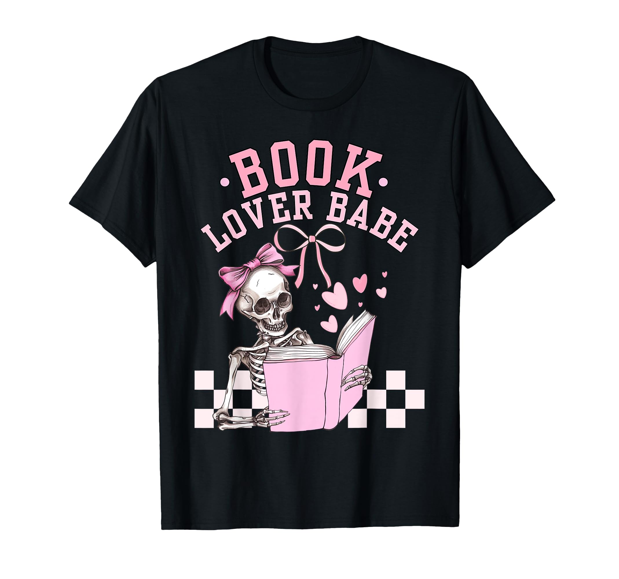 Book Lover Babe Coquette Bow T-Shirt - Fun Novelty Design for Adults - T-Shirt, Sweatshirt, Hoodie