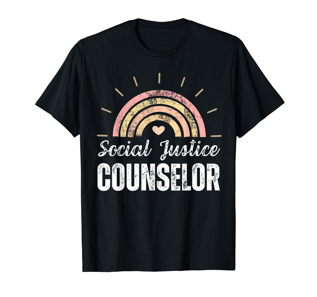 Social Justice Counselor Lpc Lcsw T-Shirt - Novelty Apparel for Adults - T-Shirt, Sweatshirt, Hoodie