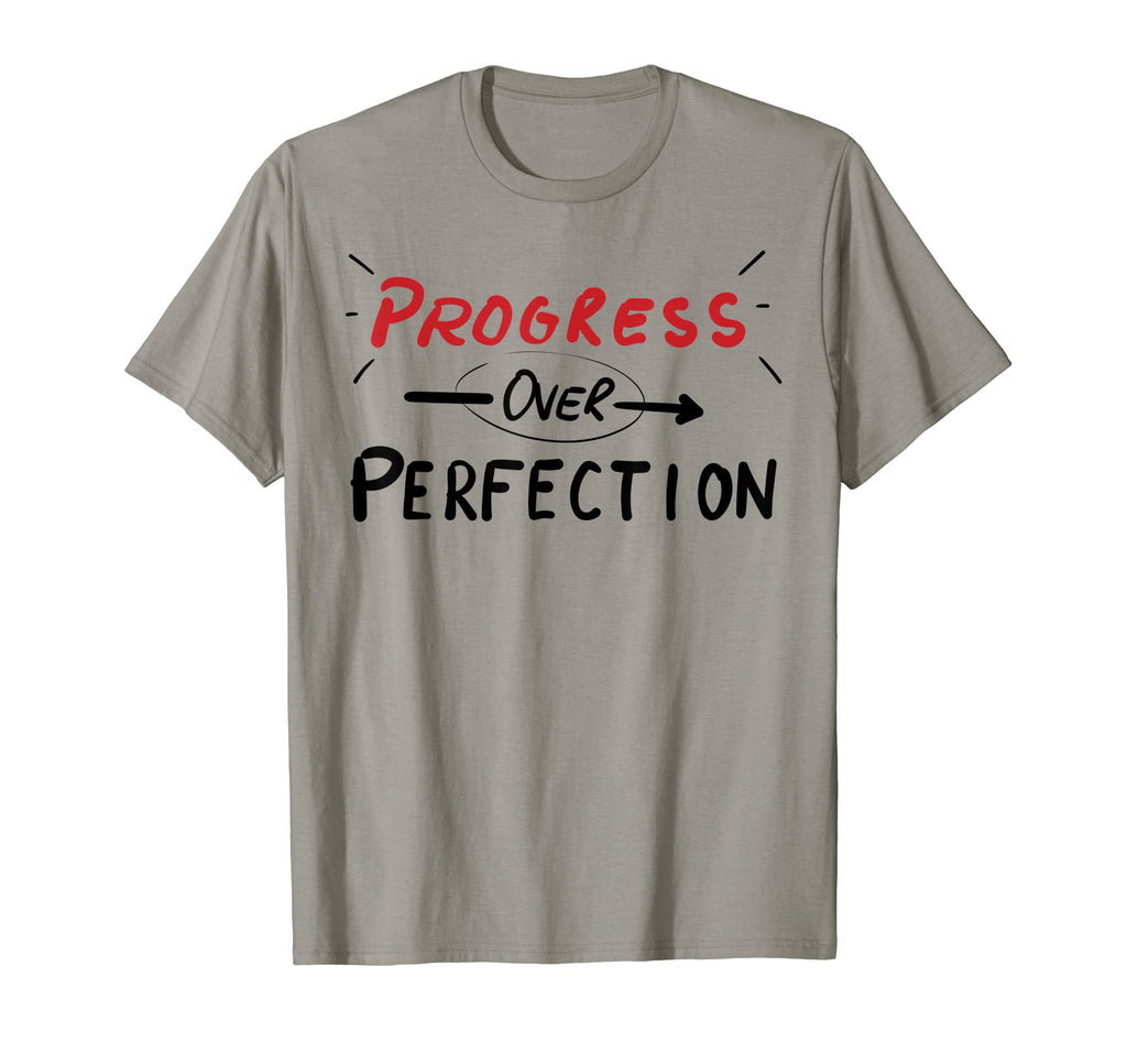 Progress Over Perfection T-Shirt - Minimalist Print for Adults - T-Shirt, Sweatshirt, Hoodie