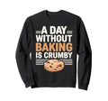 Baking As Therapy Comfort Sweatshirt - Casual Everyday Wear for Adults - T-Shirt, Sweatshirt, Hoodie