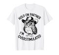 Neurodiverse Overstimulated Mental T-Shirt - Minimalist Print Men Women - T-Shirt, Sweatshirt, Hoodie