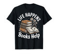 Bibliophile Bookworm Librarian Reader T-Shirt - Unique Graphic Unisex - T-Shirt, Sweatshirt, Hoodie