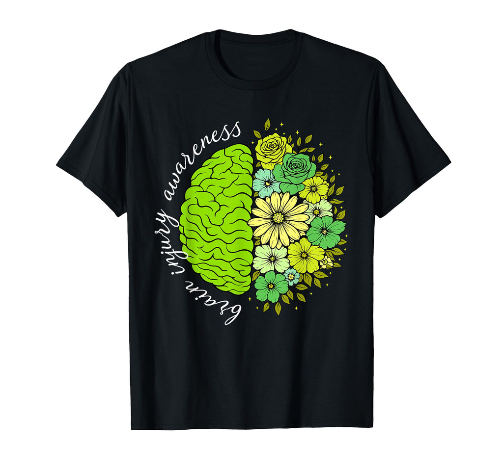 Brain Injury Awareness Mindfulness T-Shirt - Novelty Apparel Men Women - T-Shirt, Sweatshirt, Hoodie
