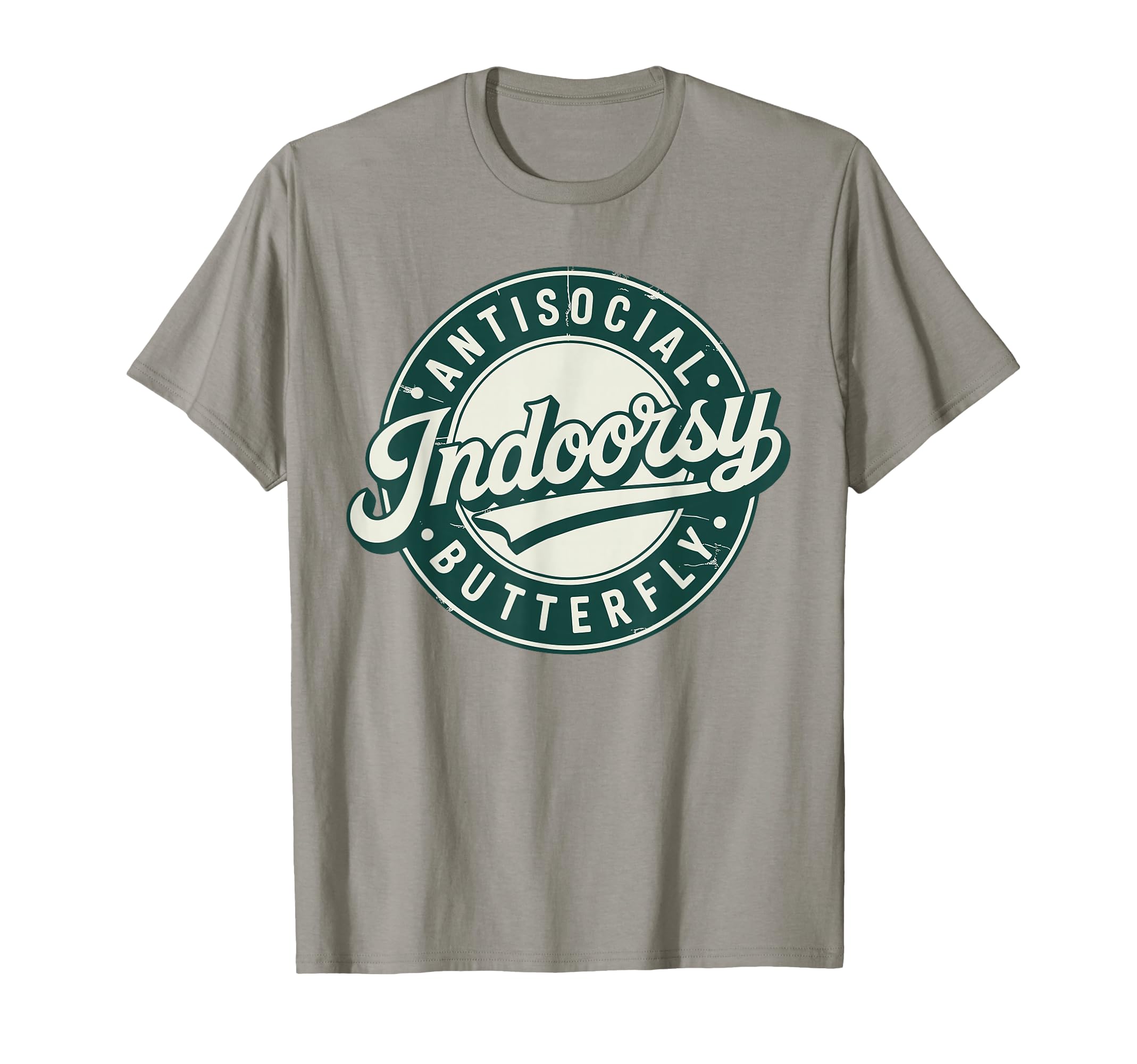 Indoorsy Antisocial Butterfly T-Shirt - Custom Art Print Men Women - T-Shirt, Sweatshirt, Hoodie