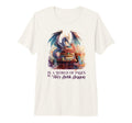 Be Book Dragon Books Themed Dragons T-Shirt - Trendy Graphic for Adults - T-Shirt, Sweatshirt, Hoodie