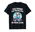 No Probllama Llama Alpaca Book Readers And T-Shirt - Graphic Print Unisex - T-Shirt, Sweatshirt, Hoodie