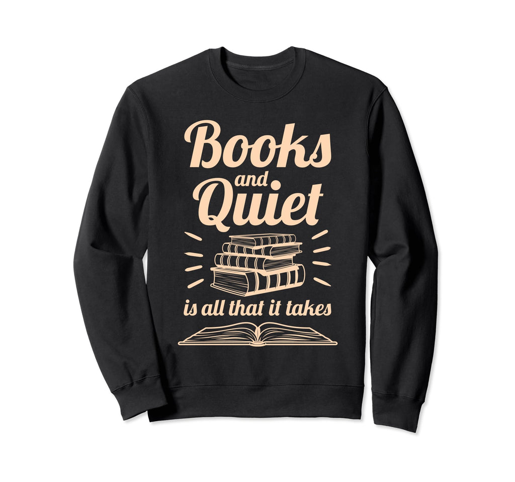 Book Lover Mom Novel Reader School Sweatshirt - Fun Novelty Design Unisex - T-Shirt, Sweatshirt, Hoodie