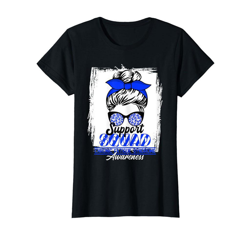 Womens Messy Bun Support T-Shirt - Casual Everyday Wear Men Women - T-Shirt, Sweatshirt, Hoodie