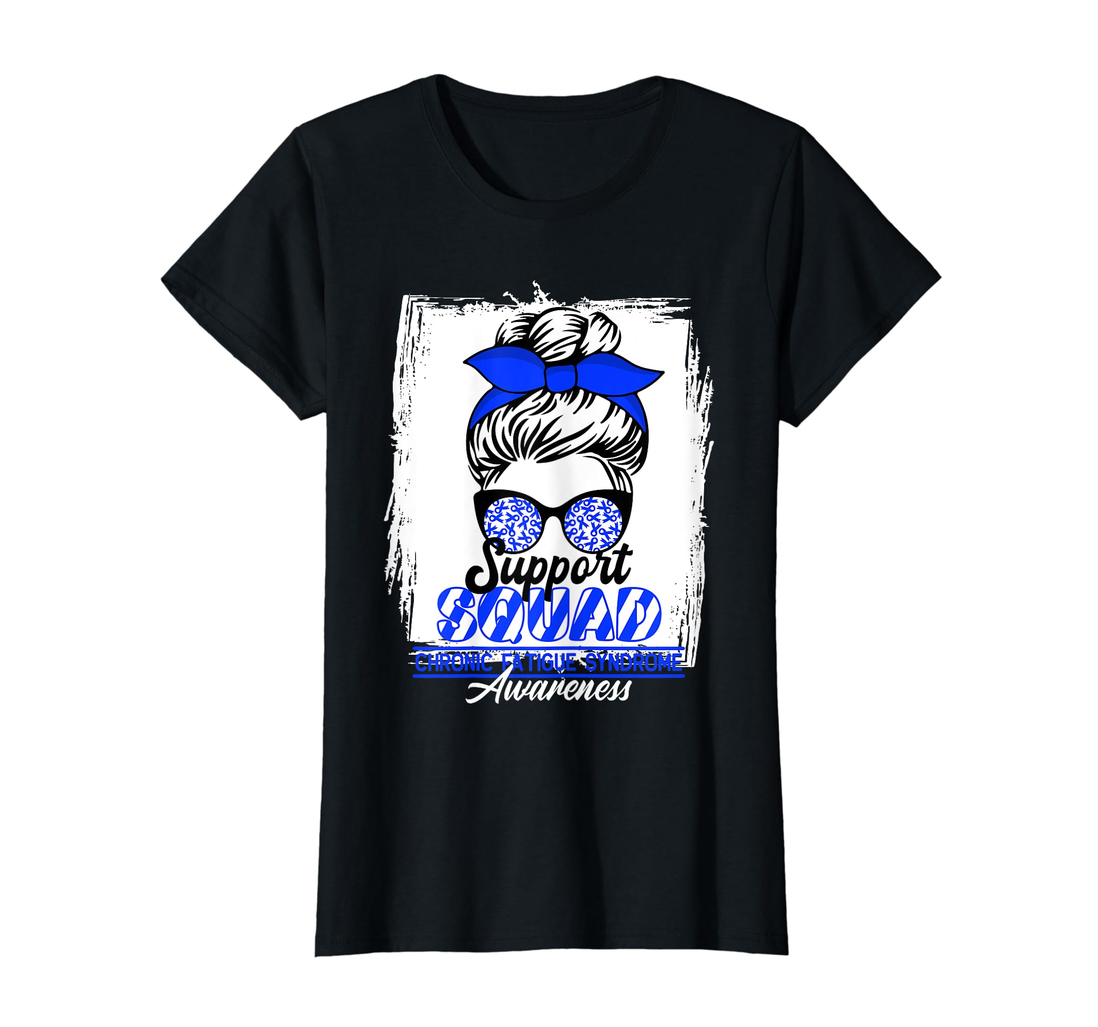 Womens Messy Bun Support T-Shirt - Casual Everyday Wear Men Women - T-Shirt, Sweatshirt, Hoodie