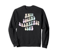 Funny Anti Social Breakfast Club Sweatshirt - Custom Art Print for Adults - T-Shirt, Sweatshirt, Hoodie