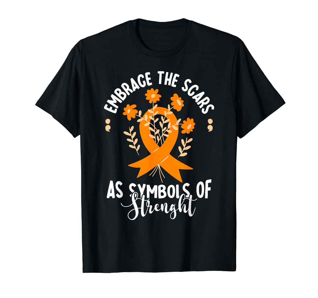Self Injury Awareness Ribbon Mental T-Shirt - Aesthetic Graphic for Adults - T-Shirt, Sweatshirt, Hoodie