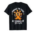 Self Injury Awareness Ribbon Mental T-Shirt - Aesthetic Graphic for Adults - T-Shirt, Sweatshirt, Hoodie