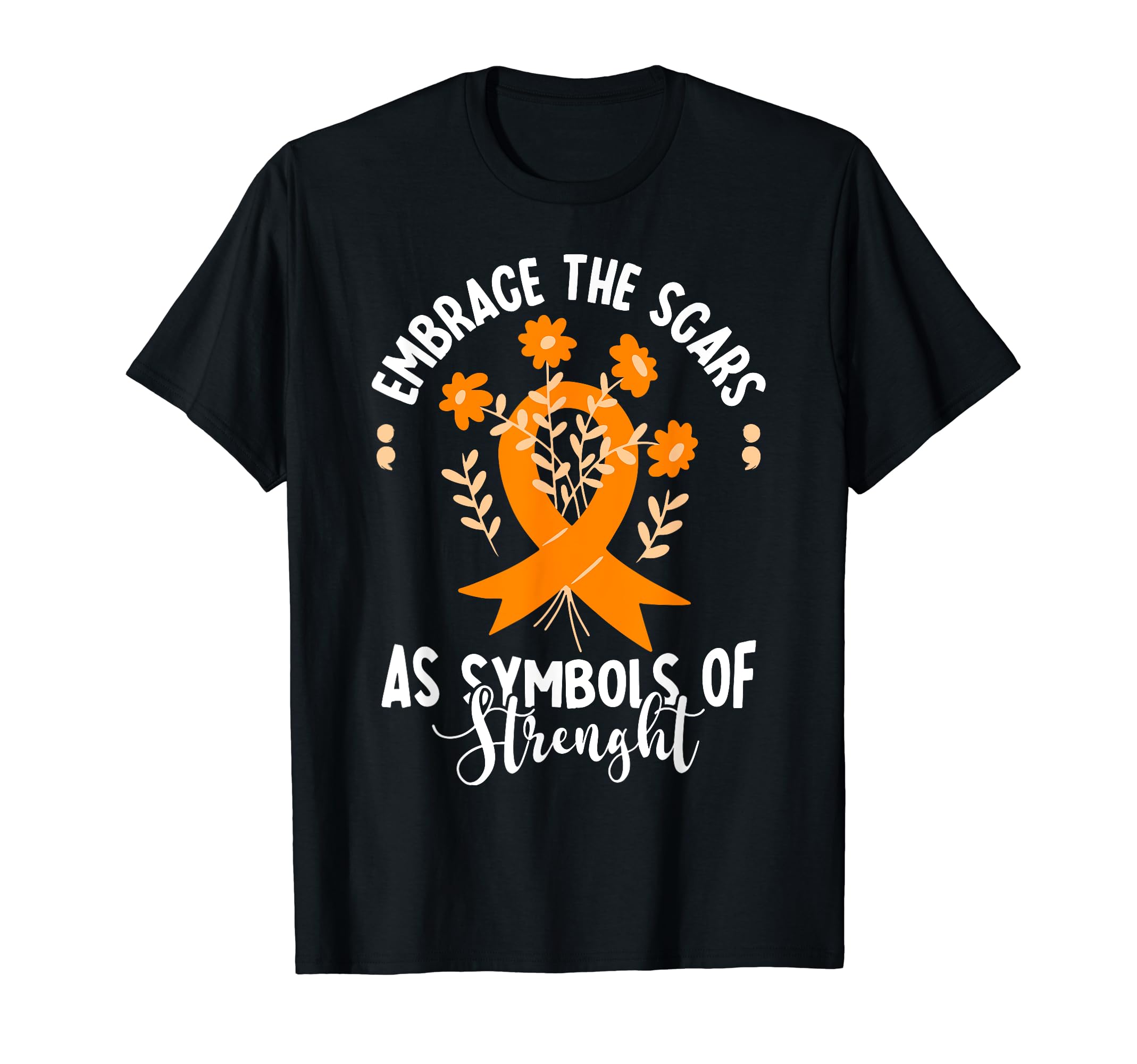 Self Injury Awareness Ribbon Mental T-Shirt - Aesthetic Graphic for Adults - T-Shirt, Sweatshirt, Hoodie