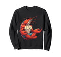 Meditation Lobster Yoga Pose Sweatshirt - Minimalist Print for Adults - T-Shirt, Sweatshirt, Hoodie