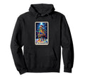Overthinker Tarot Card Skeleton Skull Hoodie - Trendy Graphic Men Women - T-Shirt, Sweatshirt, Hoodie