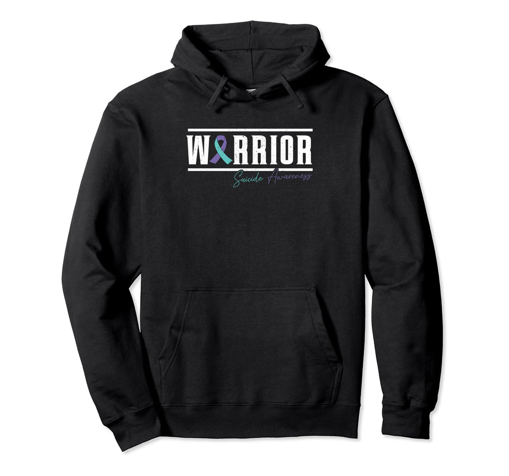 Suicide Awareness Warrior Mental Health Hoodie - Novelty Apparel Men Women - T-Shirt, Sweatshirt, Hoodie
