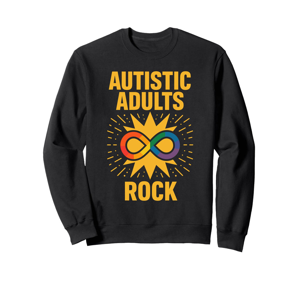 Autism Pride Neurodivergent Strength Sweatshirt - Graphic Print Men Women - T-Shirt, Sweatshirt, Hoodie