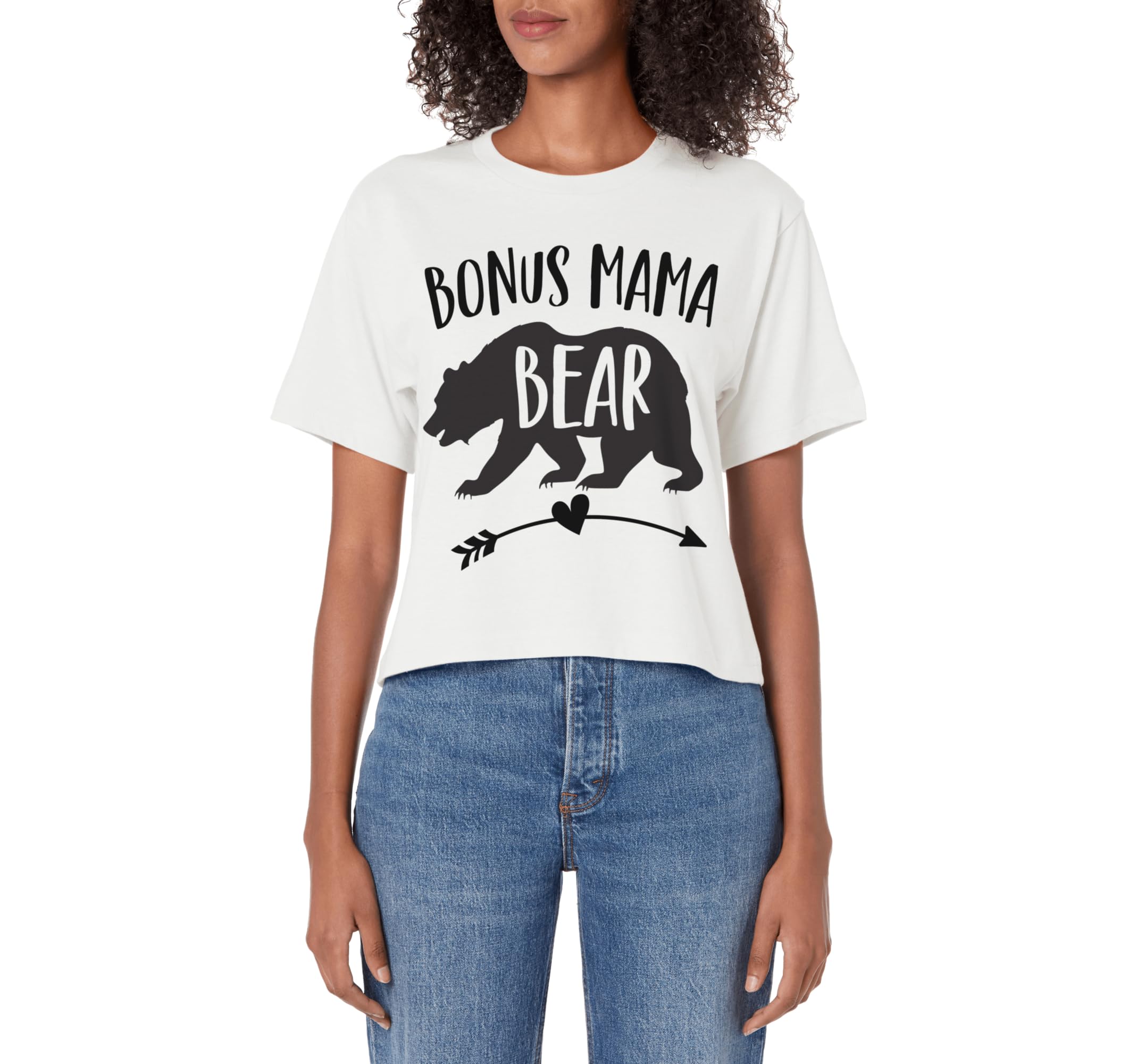 Bonus Mama Bear Best Step Mom Ever Sweatshirt - Custom Art Print Men Women - T-Shirt, Sweatshirt, Hoodie