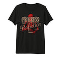 Progress Over Perfection Urban T-Shirt - Minimalist Print Unisex - T-Shirt, Sweatshirt, Hoodie