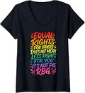 Women's Empowering Quote on Equal Rights for Others V-Neck T-Shirt Unisex T-shirt, Sweatshirt, Hoodie, Long Sleeve Tee - T-Shirt, Sweatshirt, Hoodie