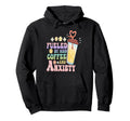 Anxious Person Fueled Iced Coffee And Hoodie - Streetwear Style Men Women - T-Shirt, Sweatshirt, Hoodie