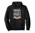 Book Lover Reading Reader Library Hoodie - Aesthetic Graphic Men Women - T-Shirt, Sweatshirt, Hoodie