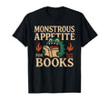 Book Dragon Reading Monster Funny T-Shirt - Unique Graphic for Adults - T-Shirt, Sweatshirt, Hoodie