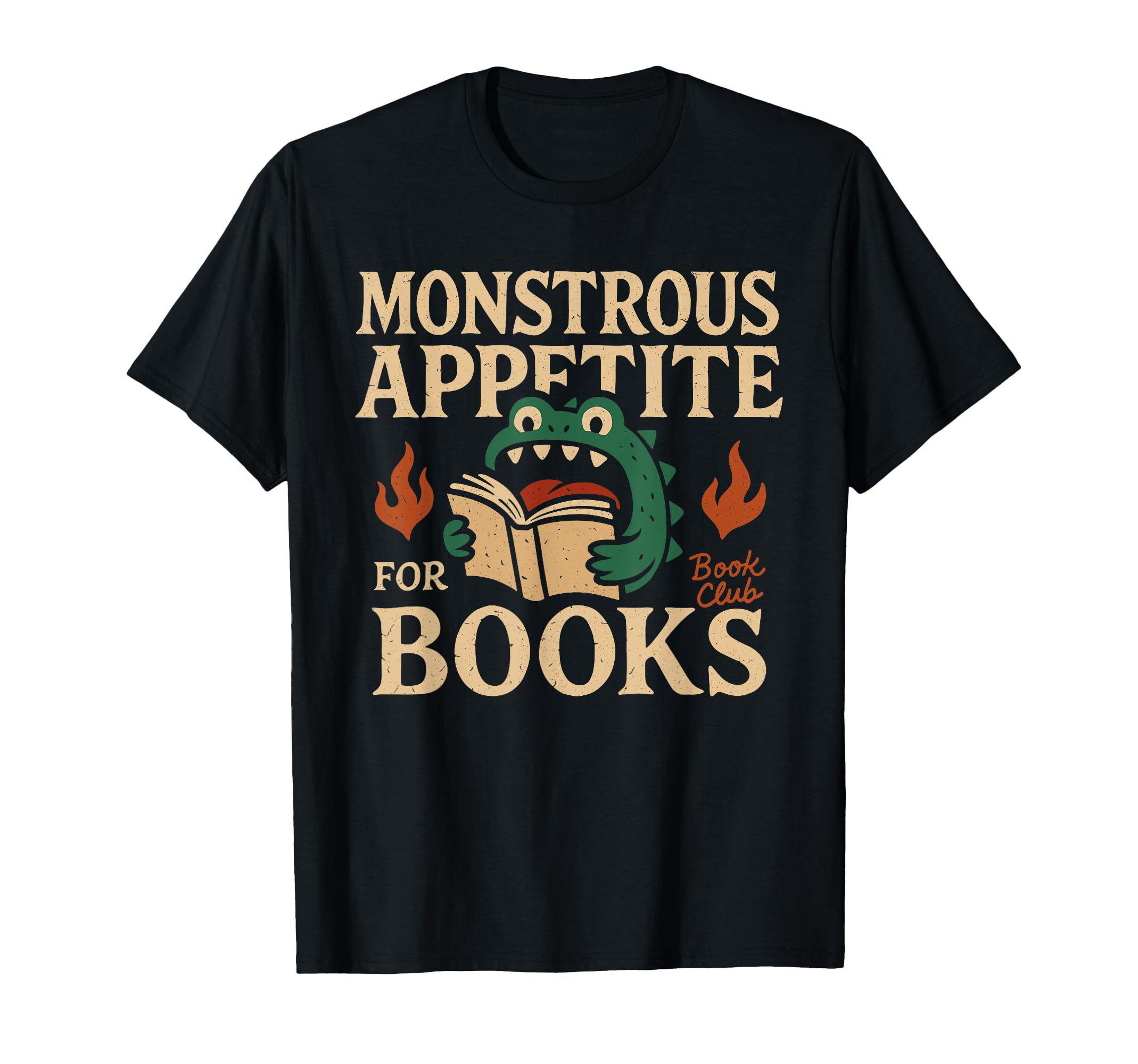 Book Dragon Reading Monster Funny T-Shirt - Unique Graphic for Adults - T-Shirt, Sweatshirt, Hoodie