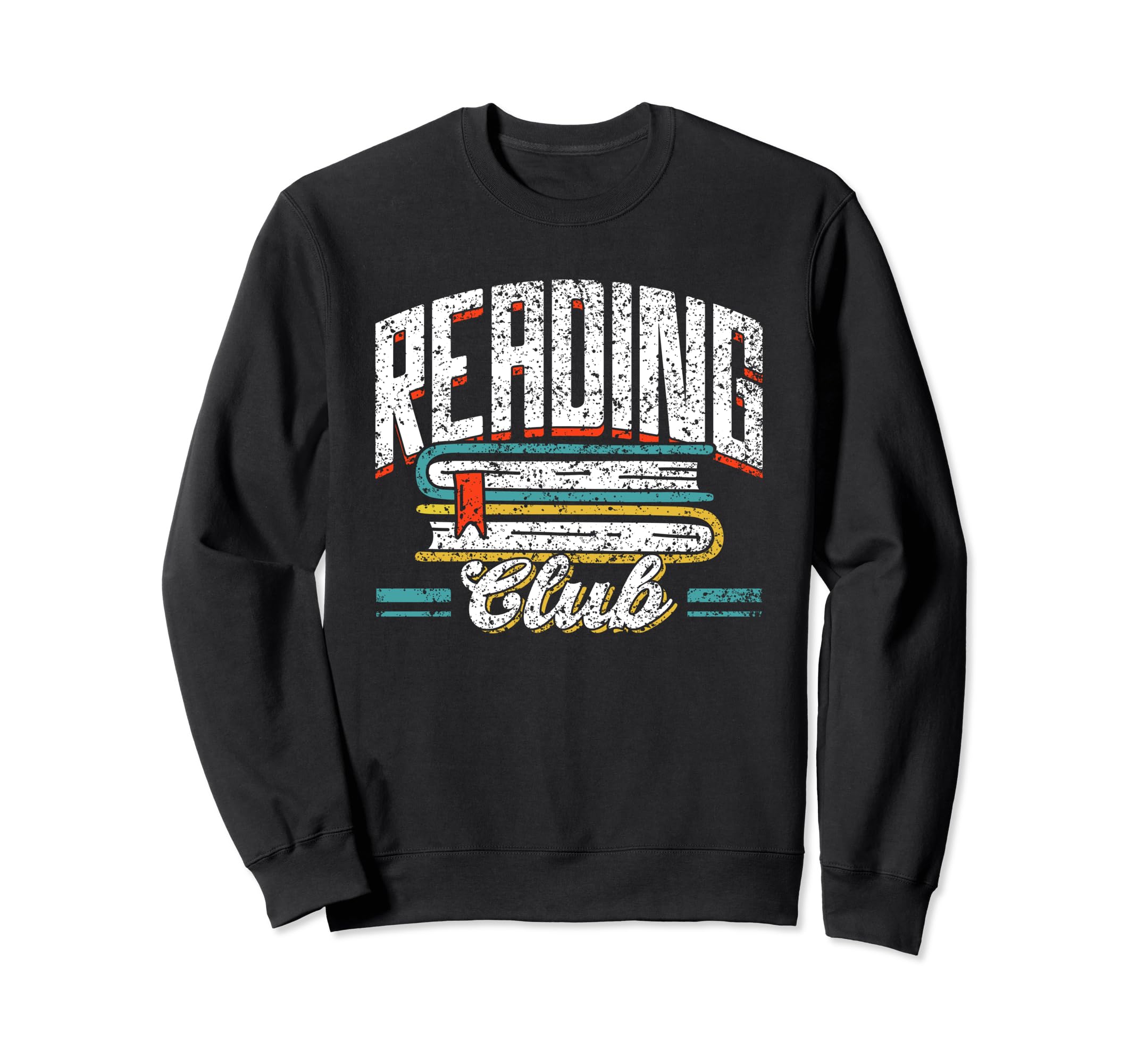 Reading Club Book Reader Read Sweatshirt - Minimalist Print for Adults - T-Shirt, Sweatshirt, Hoodie