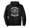 Anti Social Cryptid Club Bigfoot Hoodie - Novelty Apparel for Adults - T-Shirt, Sweatshirt, Hoodie
