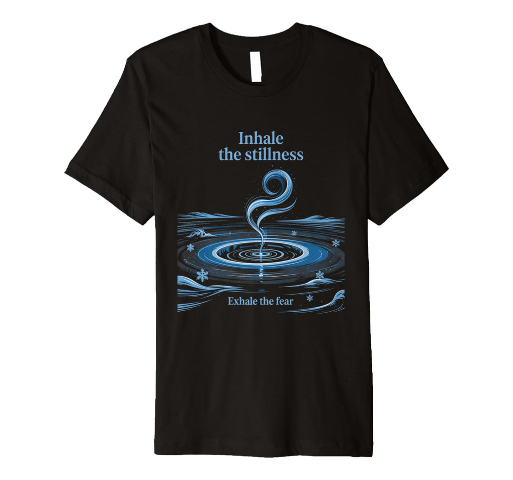 Cold Plunge Mindful Breathwork T-Shirt - Fun Novelty Design Men Women - T-Shirt, Sweatshirt, Hoodie