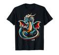 Dragon Reading Book Dragon Enthusiast T-Shirt - Novelty Apparel Men Women - T-Shirt, Sweatshirt, Hoodie