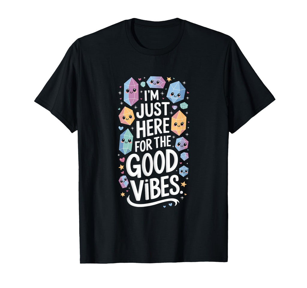 Healing Stone Crystals Energy Spiritual T-Shirt - Trendy Graphic Unisex - T-Shirt, Sweatshirt, Hoodie
