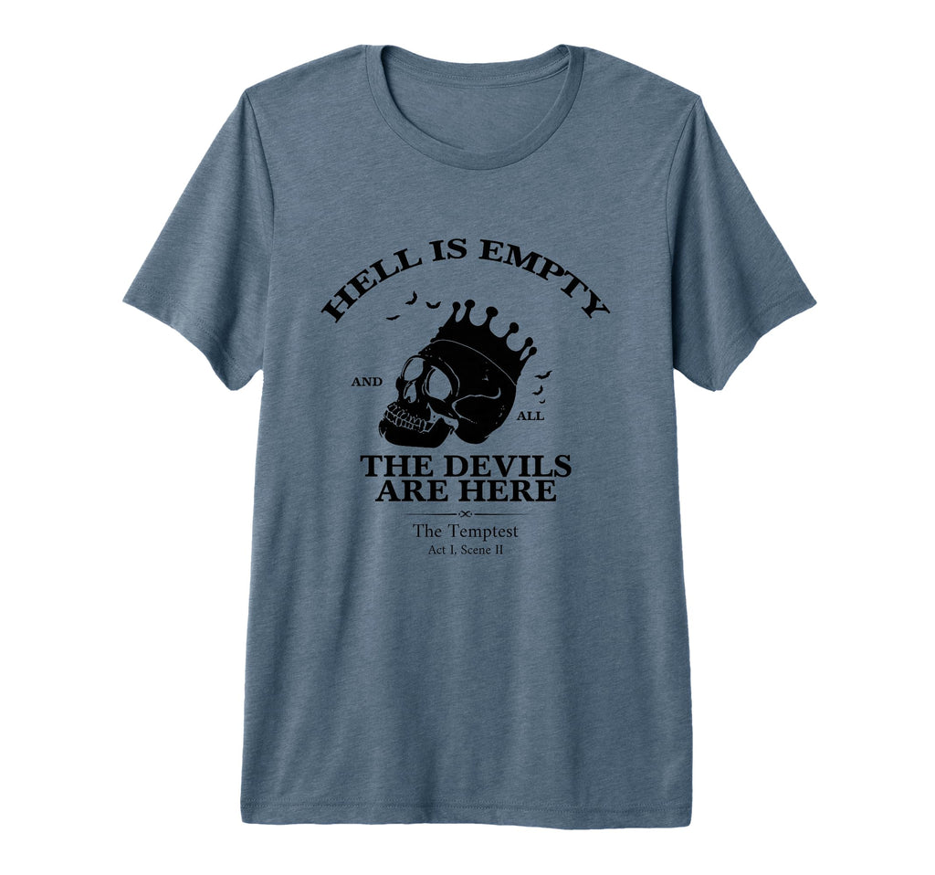 Tempest Shakespeare Literature T-Shirt - Fun Novelty Design Unisex - T-Shirt, Sweatshirt, Hoodie