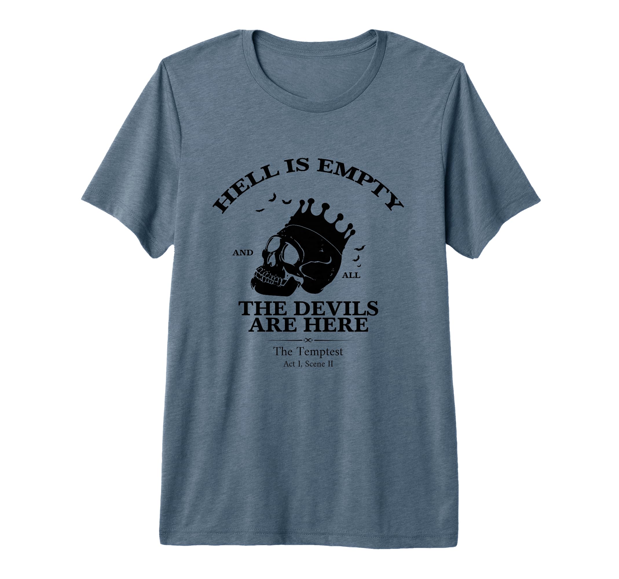 Tempest Shakespeare Literature T-Shirt - Fun Novelty Design Unisex - T-Shirt, Sweatshirt, Hoodie