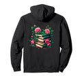 Book Worm Book Stack Reading Addict Hoodie - Unique Graphic Unisex - T-Shirt, Sweatshirt, Hoodie