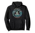 Inhale Future Exhale Past Yoga Hoodie - Novelty Apparel Men Women - T-Shirt, Sweatshirt, Hoodie