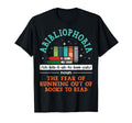 Abibliophobia Bibliophilia Fear Read T-Shirt - Casual Everyday Wear Unisex - T-Shirt, Sweatshirt, Hoodie