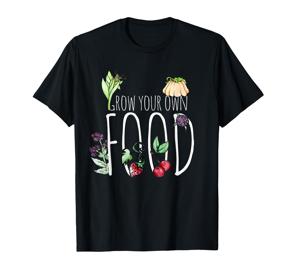 Grow Your Own Food Farming And T-Shirt - Minimalist Print for Adults - T-Shirt, Sweatshirt, Hoodie