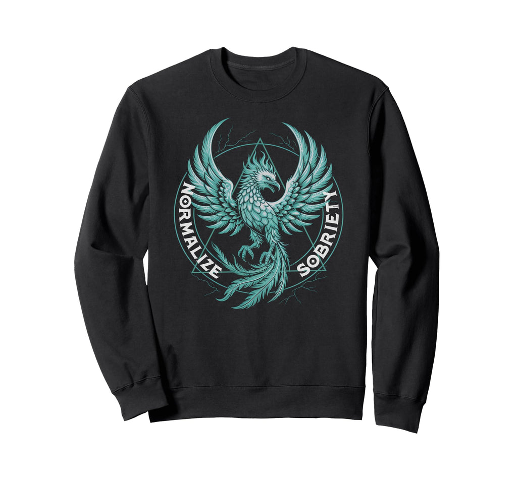 Mom Normalize Sobrietyaa Vibes Na Sweatshirt - Custom Art Print for Adults - T-Shirt, Sweatshirt, Hoodie