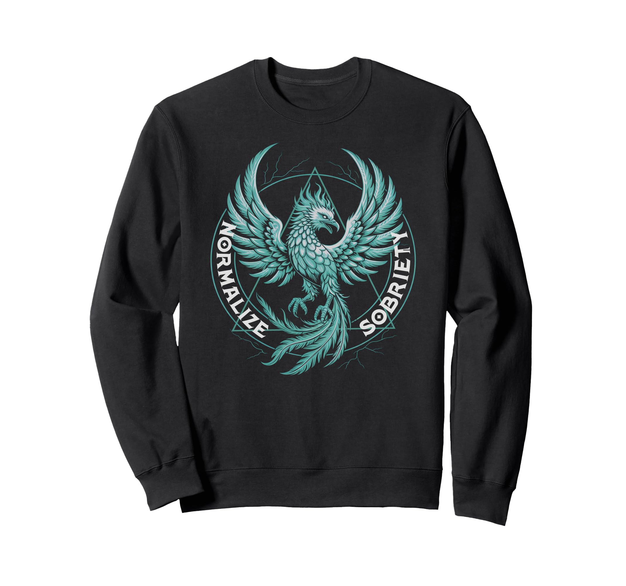 Mom Normalize Sobrietyaa Vibes Na Sweatshirt - Custom Art Print for Adults - T-Shirt, Sweatshirt, Hoodie