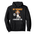 Funny Therapy Service Dog Beagle Hoodie - Streetwear Style Unisex - T-Shirt, Sweatshirt, Hoodie