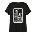 Homebody Tarot Card Indoorsy Skeleton T-Shirt - Minimalist Print Men Women - T-Shirt, Sweatshirt, Hoodie