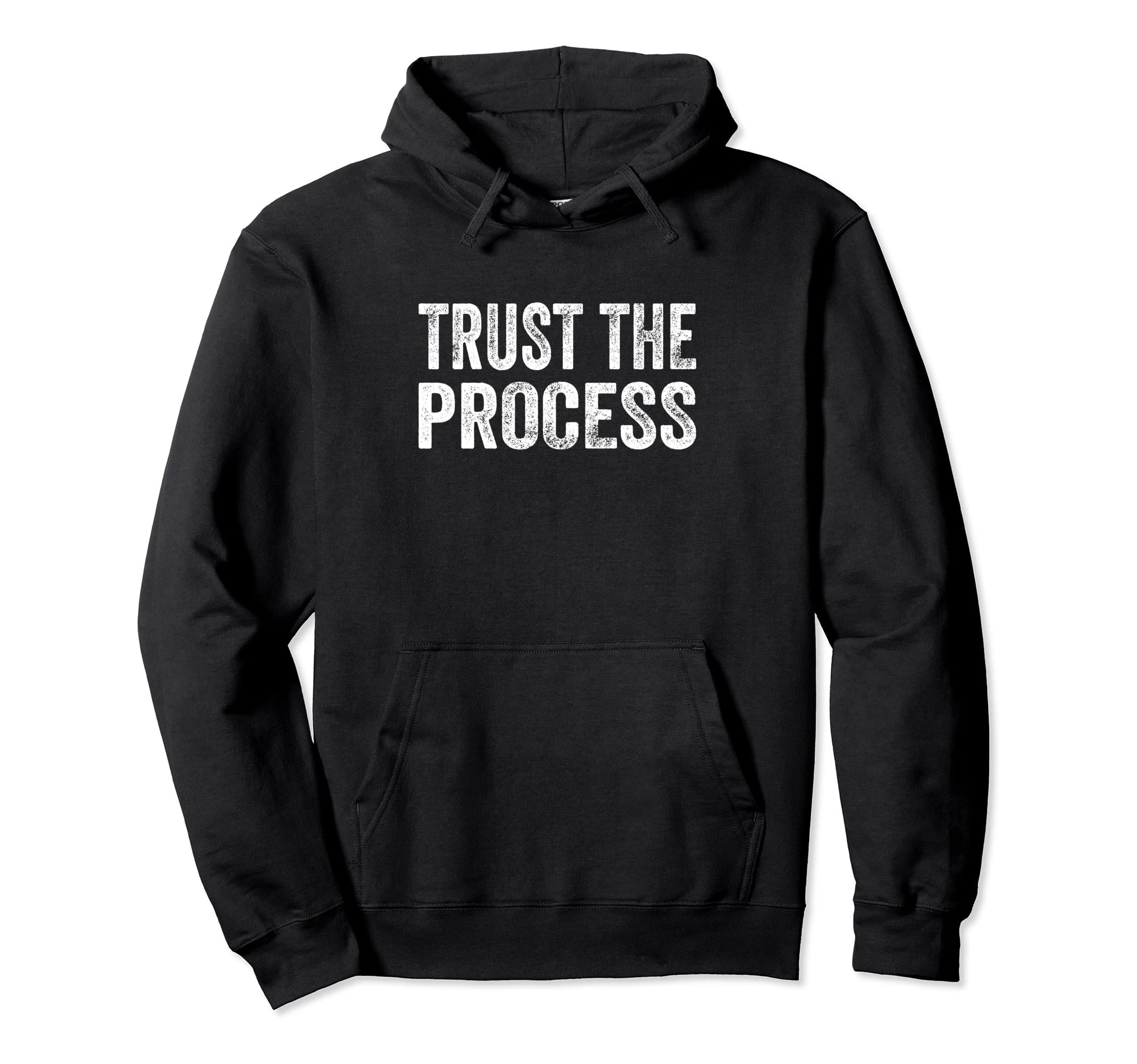 Positive Self Care Yoga Fitness Trust Hoodie - Fun Novelty Design Unisex - T-Shirt, Sweatshirt, Hoodie