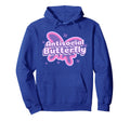 Antisocial Butterfly Funny Social Hoodie - Graphic Print for Adults - T-Shirt, Sweatshirt, Hoodie