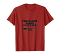 Processing Power Exceeded T-Shirt - Custom Art Print for Adults - T-Shirt, Sweatshirt, Hoodie
