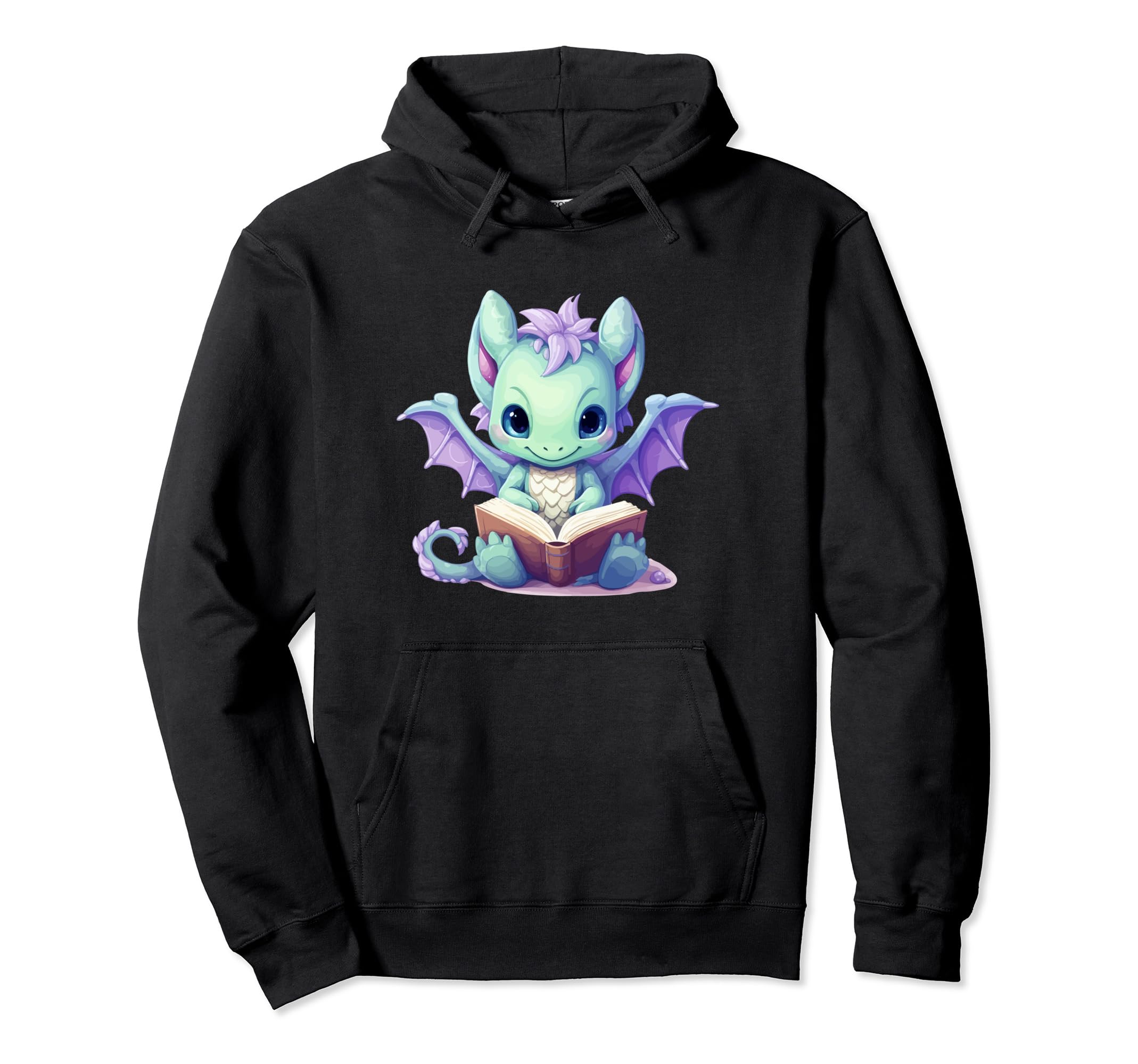 Dragon Book Hoodie - Novelty Apparel Men Women - T-Shirt, Sweatshirt, Hoodie